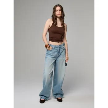 Dámské džíny Džíny balloon - 40 - House - modrý - 734FV-55J