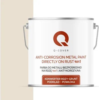 barva na kov BARVA NA KOV NA REZ, POZINK POZINK, LITINU 4v1 KRÉMOVÁ RAL 9001 POLOMATNÁ 5L