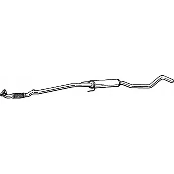 Výfuková trubka Izawit 21.899A Výfuková trubka spojující izawit