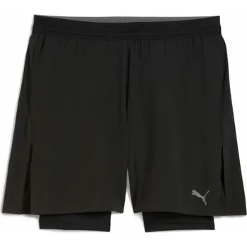 Pánské kraťasy Puma Tech Training 2v1 kraťasy - 0 - černá - L