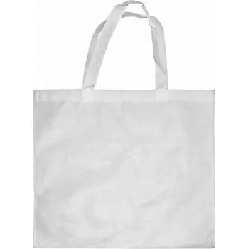 Látková taška 40 x 40 cm bílá