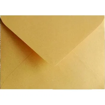 Obálka Ozdobná zlatá obálka C6 120 g