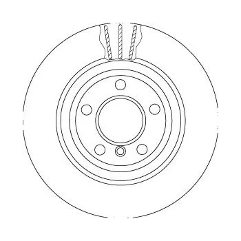 Brzdový kotouč Brzdový kotouč LUCAS DF6617S