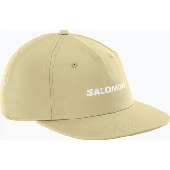 Kšiltovka Kšiltovka Salomon Logo Flat grey green