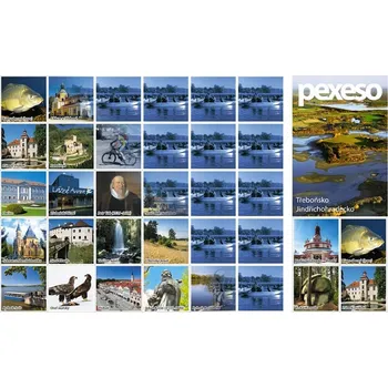 Karetní hra Třeboňsko, Jindřichohradecko - pexeso Libor Sváček