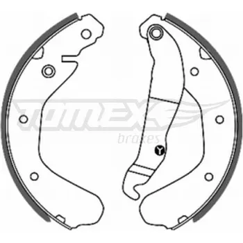 Brzdová čelist Sada brzdových čelistí TOMEX TX 20-15