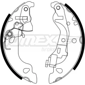 Brzdová čelist Sada brzdových čelistí TOMEX TX 21-58