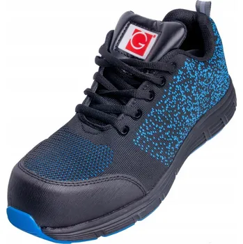 Pracovní obuv GALMAG 515 Pracovní polobotky BOZP s ocelovou špičkou, sportovní, LEHKÉ, styl adidas, velikost 46