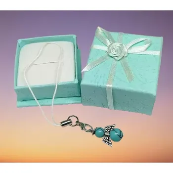 Přívěsek Dárkově balený anděl přívěsek s poutkem