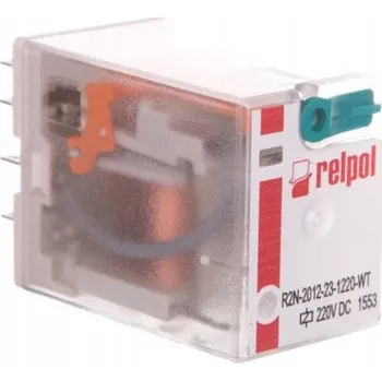 Relé Průmyslové relé Relpol 861238 2P 12 A 220 V