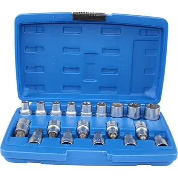 Sada nástrčných klíčů torx T20-T70 a e-torx E10-E20 FT1728