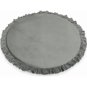 Hrací deka Podložka na hraní pro děti 100 cm s volánkem, kulatá