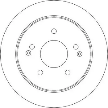Brzdový kotouč Brzdový kotouč LUCAS DF6879S