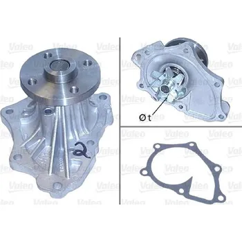 Chladič motoru Vodní čerpadlo, chlazení motoru VALEO 506843
