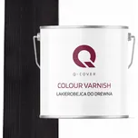 Lazurovací lak Q-COVER 5 l černá satén