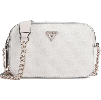 Módní doplněk Guess Noelle - Kabelka přes rameno v bílá, imitace kůže, 227189 | Kabelky pro ženy & muže