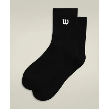 Dámské ponožky Ponožky Wilson Quarter Top Socks Black S