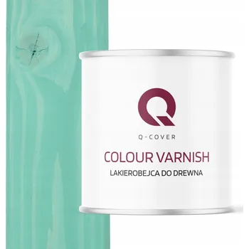 barva a nátěr na dřevo Lazurovací lak Q-COVER 2,5 l zelená satén