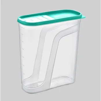 Dóza na potraviny Dóza 4L oválná sypací POLY, mix barev