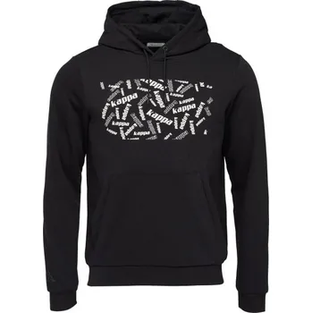 Pánská mikina Pánská mikina Kappa LOGO FOJO XL Černá, Bílá