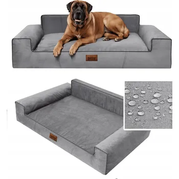 Pelíšek pro psa Pelíšek pro psy PillowPrim šedý 115 cm x 79 cm