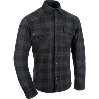 Moto bunda košile KICKBACK 3.0, OXFORD (zelená, vel. 4XL)