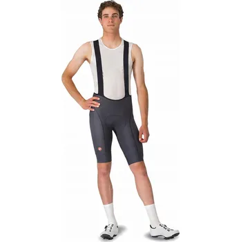 Pánské kraťasy Cyklistické Kraťasy Castelli Competizione 2, šedé, velikost M
