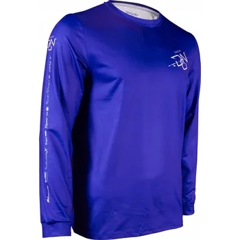 Pánská mikina Pohodlná závodní/týmová mikina DRAGON s dlouhým rukávem, velikost XXXL, fialová