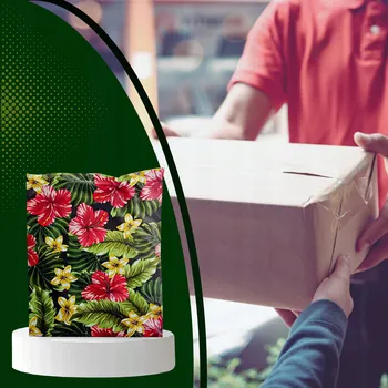 Obálka PLASTOVÉ OBÁLKY PEVNÉ FÓLIOVÉ OBÁLKY 255x370 KVĚTINY 50 Ks