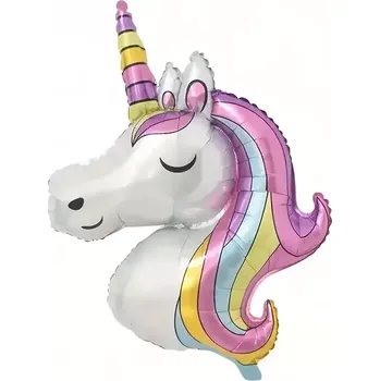 Balónek Fóliový Balónek Jednorožec 78x110cm