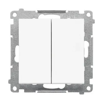 vypínač Simon 55 Jednopólový vypínač + Spínací tlačítko