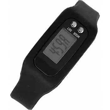 Sportovní měřič KROKOMĚR NÁRAMEK FITNESS SPORTOVNÍ ČERNÝ