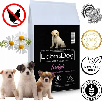 Krmivo pro psa LabraDog Superfood Krůta s kachnou a heřmánkem pro štěňata na skvrny 2 kg