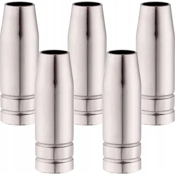 Příslušenství ke svářečce 5x Plynová hubice MB15 AK pro svařovací hořáky