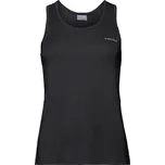 Dámský tenisový top Head Easy Court Tank Top W Černý (L)