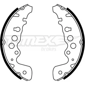 Brzdová čelist Sada brzdových čelistí TOMEX C TX 22-04