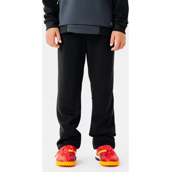 KIPSTA Dětské fotbalové tepláky Essential černé 8 LET ČERNÁ