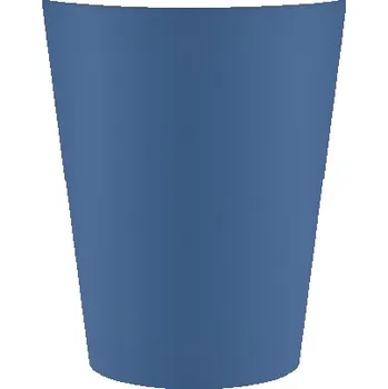 Party nádobí Papírové Kelímky k narozeninám v tmavě modré barvě 250ml, 6 Ks .