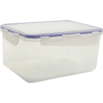 Dóza na potraviny OBDÉLNÍKOVÁ PLASTOVÁ NÁDOBA S VÍKEM NA POTRAVINY UZAVÍRATELNÁ MISKA 2,5L