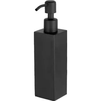 Dávkovač mýdla Ruční dávkovač mýdla Liveno, volně stojící, 200 ml, černý