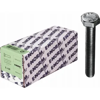 Šroub Šrouby se šestihrannou hlavou DIN 933 A2 M8x16mm 100 Ks