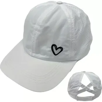 Kšiltovka Letní kšiltovka s otvorem pro culík - BÍLÁ (Značka: EDIKO)