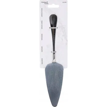 Příbor Lopatka na dort ocelová lžíce na servírování dortu 22,5 cm STŘÍBRNÁ