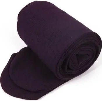 Dámské legíny Zimní zateplené legíny s vysokým pasem – sametové a elastické Barva: Fialová, Velikost: ONE SIZE