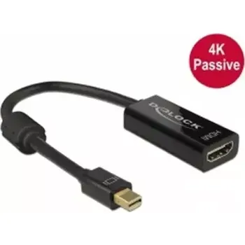 Video kabel DeLock Adaptér mini Displayport 1.2 samec HDMI samice 4K pasivní (62613)