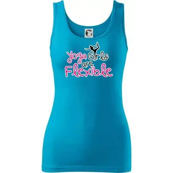 Dámské tričko Yoga Girls - Dámské tílko - L ( Světlý tyrkys )