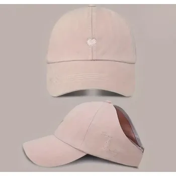 Kšiltovka Dětská letní kšiltovka s otvorem pro culík - RŮŽOVÁ (5-10 let) (Značka: NPFSD)