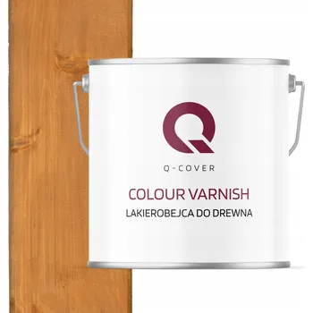 Lak na dřevo Lazurovací lak Q-COVER 5 l béžový satén