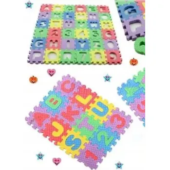 VELKÉ PĚNOVÉ PUZZLE VZDĚLÁVACÍ PODLOŽKA PĚNOVÁ PÍSMENA XXL