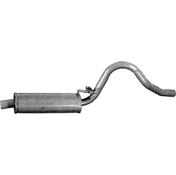 Tlumič výfuku Střední tlumič výfuku IMASAF 54.14.06